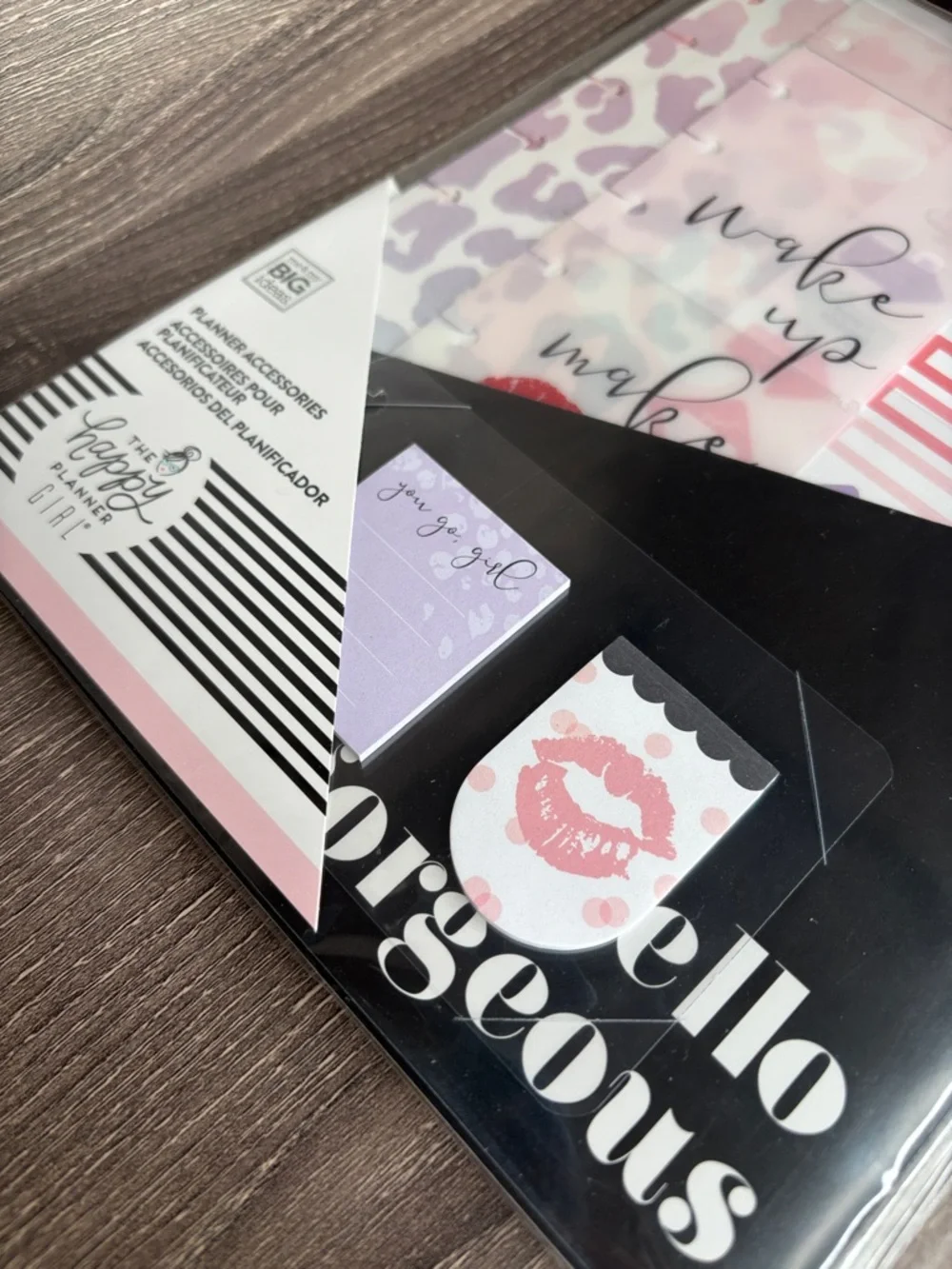 ❤️$12 NWT The Happy Planner Classic Accessory Pack Glam Girl
